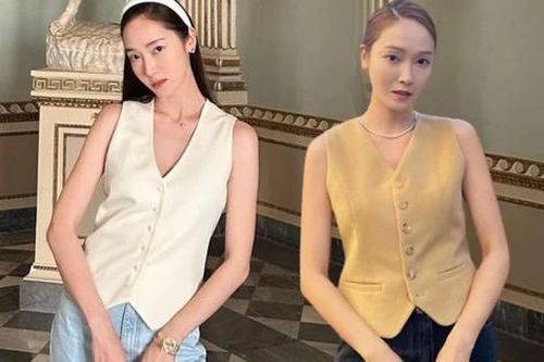 Học Jessica cách diện áo gile sang xịn và tôn dáng trong mùa hè