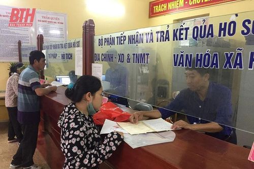 Thạch Thành xây dựng mô hình 'Chính quyền thân thiện, vì Nhân dân phục vụ'