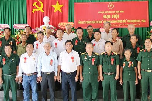 Thoại Sơn phát huy hình ảnh cựu chiến binh gương mẫu