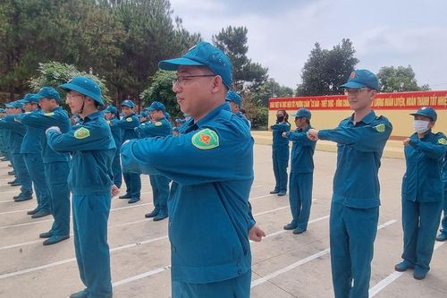 Pleiku: Khai mạc lớp huấn luyện dân quân tự vệ đợt 4 năm 2024