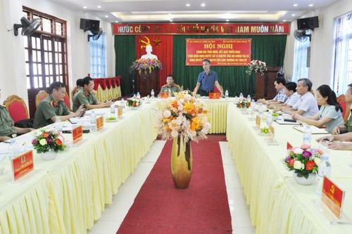 Ghi ở Công an huyện điển hình, kiểu mẫu về ANTT