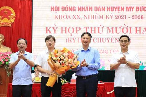 Mỹ Đức thông qua nghị quyết hợp nhất 4 xã thành 2 xã mới