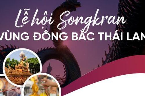 Thái Lan kỷ niệm lễ hội Songkran hoành tráng trên khắp mọi miền vương quốc