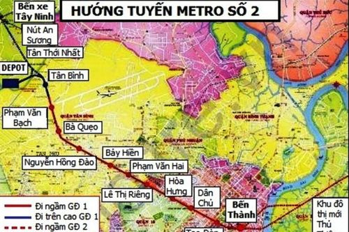Kế hoạch triển khai dự án metro số 2 ra sao?