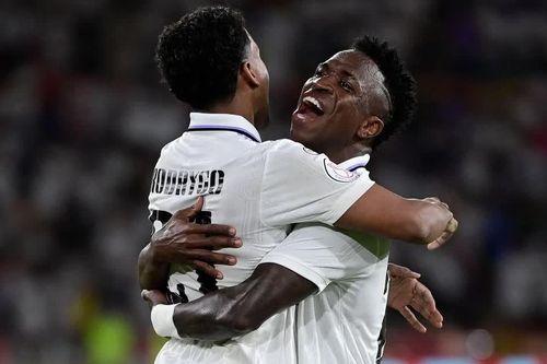 Cặp Rodrygo - Vinicius là vũ khí lợi hại của Real Madrid
