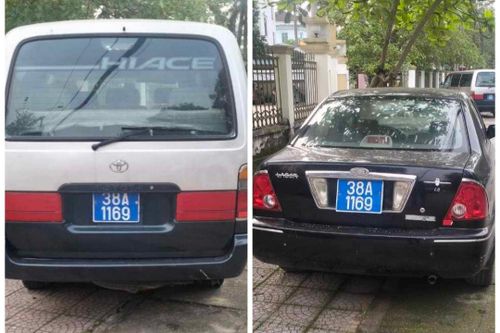 Xử phạt chủ cặp ô tô biển xanh 'anh em sinh đôi' gây xôn xao ở Hà Tĩnh