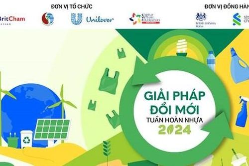 Hiệp hội Doanh nghiệp Anh quốc tại Việt Nam phát động Cuộc thi 'Giải pháp Đổi mới Tuần hoàn nhựa năm 2024'