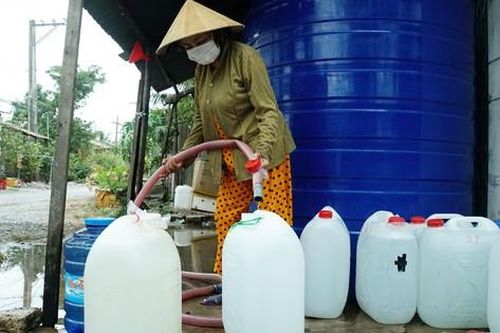 Bến Tre giảm 10% giá nước sinh hoạt cho người dân ảnh hưởng hạn mặn