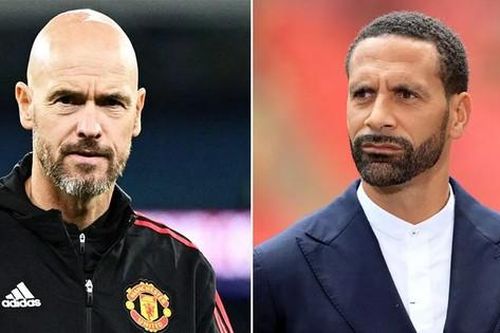 Rio Ferdinand chỉ trích kịch liệt lối chơi của Ten Hag
