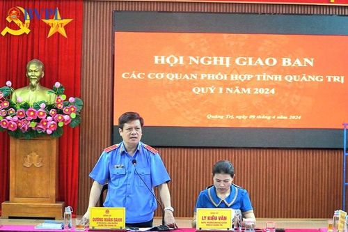 VKSND tỉnh Quảng Trị chủ trì giao ban các cơ quan phối hợp cấp tỉnh