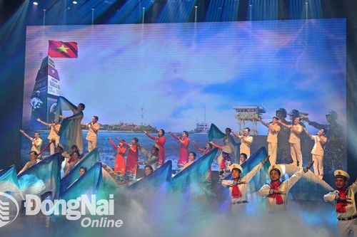 Vùng 2 Hải quân tham gia 6 tiết mục tại Liên hoan 80 năm vang mãi bản hùng ca
