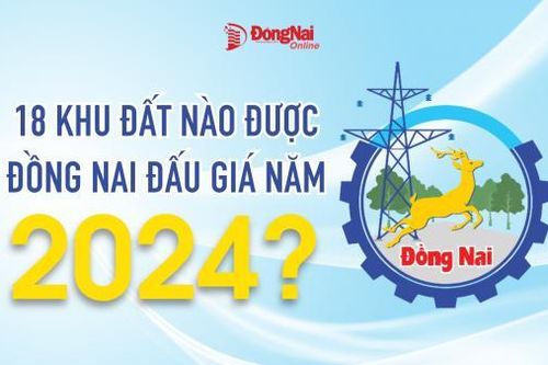 18 khu đất nào được Đồng Nai đấu giá năm 2024?