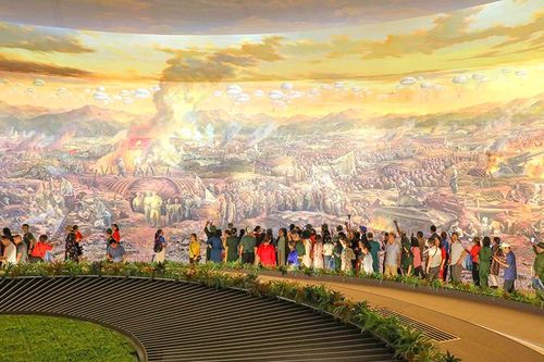 Độc đáo bức tranh Panorama