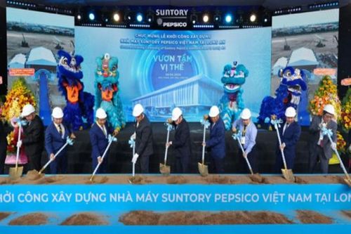 Long An: Khởi công dự án nhà máy nước giải khát lớn nhất châu Á