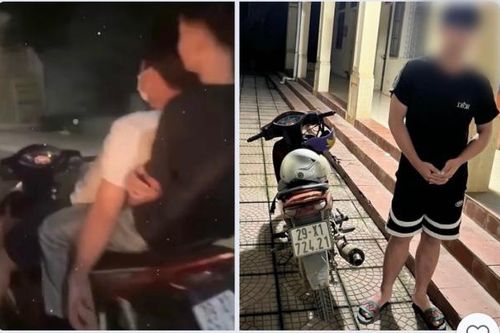 Làm rõ clip 2 thanh niên buông tay 'diễn xiếc' mô tô