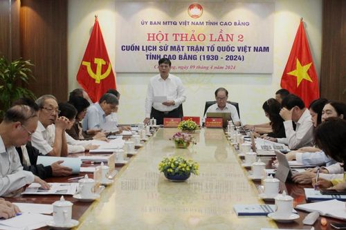 Hội thảo lần 2 cuốn Lịch sử Mặt trận Tổ quốc tỉnh giai đoạn 1930 - 2024