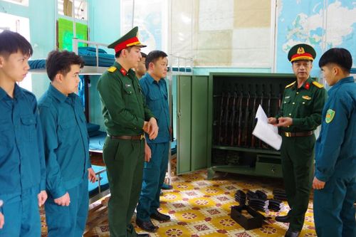 Phúc tra phân cấp chất lượng trang bị kỹ thuật các đơn vị tại Bộ Chỉ huy Quân sự tỉnh