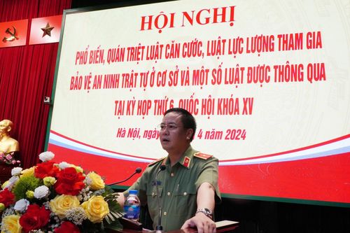 Phổ biến, quán triệt Luật Căn cước và Luật Lực lượng tham gia bảo vệ an ninh, trật tự ở cơ sở