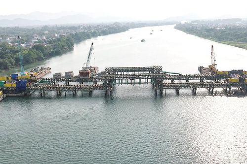 Đại công trường dự án hơn 2 nghìn tỷ nối đôi bờ sông Hương