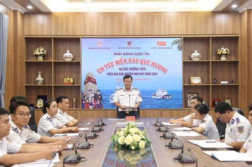 Phát động cuộc thi 'Em yêu biển, đảo quê hương' tại Kiên Giang