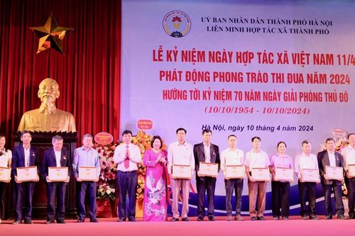 Hà Nội phấn đấu có hợp tác xã lọt tốp 300 thế giới