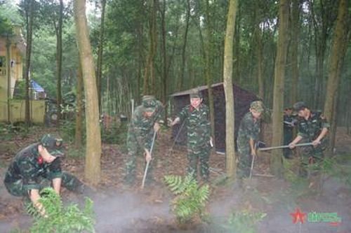 Trung đoàn 247 (Bộ CHQS tỉnh Tuyên Quang): Tích cực chuẩn bị cho Hội thi 'Kỹ thuật đào và sử dụng bếp Hoàng Cầm'