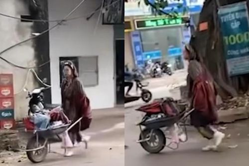 'Hot girl' Bella đổi gió đi xuyên Việt bằng xe rùa, netizen ngạc nhiên