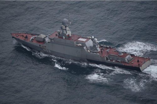 Tàu tên lửa Serpukhov hư hỏng sau vụ cháy bất ngờ ở Kaliningrad