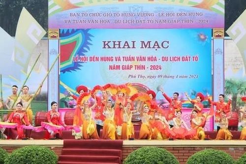 Phú Thọ chào đón du khách đến với Lễ hội Đền Hùng và Tuần Văn hóa - Du lịch đất Tổ năm 2024