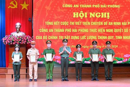 Triển khai cuộc thi ảnh 'Công an Hải Phòng - Vì nhân dân phục vụ, vì bình yên thành phố'