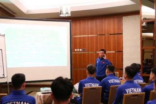 U23 Việt Nam thoải mái tâm lý trong trận giao hữu với U23 Jordan