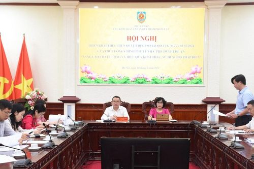 Nâng cao chất lượng và hiệu quả khai thác, sử dụng Bộ pháp điển