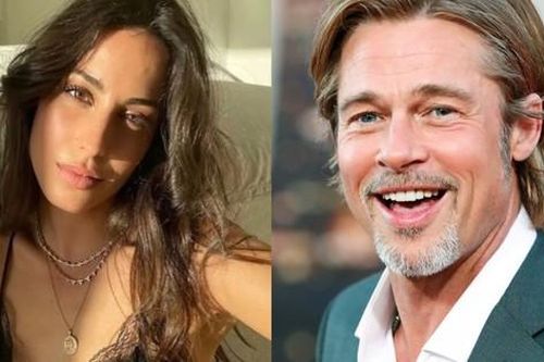 Bạn gái kém 29 tuổi xoa dịu Brad Pitt