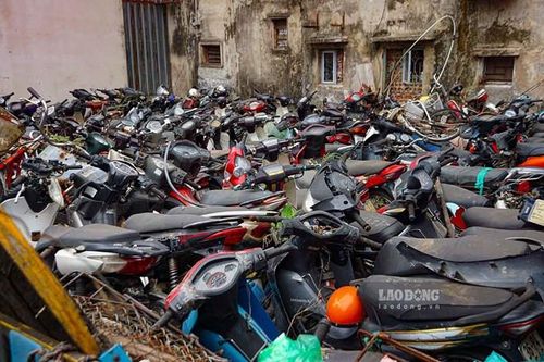Nhiều ô tô, xe máy vi phạm giao thông sẽ được mang ra bán đấu giá