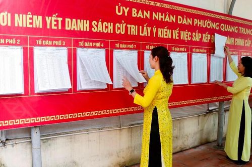 13 quận, huyện của Hà Nội đã 'chốt' được tên 44 xã, phường