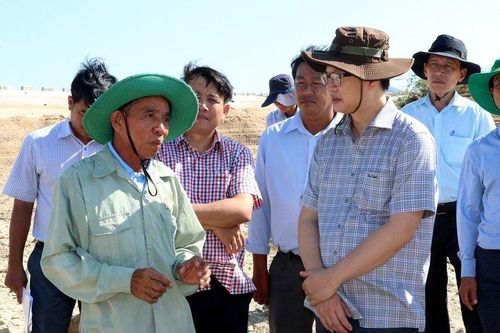 Kiểm tra các điểm hạn hán, thiếu nước sinh hoạt ở Bình Thuận