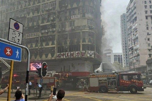 Cháy lớn tại tòa nhà ở Hong Kong (Trung Quốc), 40 người thương vong