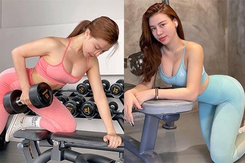 Những hot girl phòng gym sở hữu vòng ba 100cm