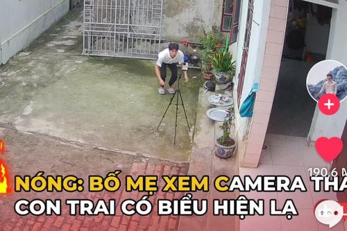Xem camera thấy con có biểu hiện lạ, bố mẹ bất ngờ khi biết rõ lý do