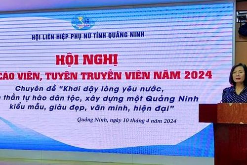 Khơi dậy lòng yêu nước, tinh thần tự hào dân tộc của hội viên, phụ nữ Quảng Ninh