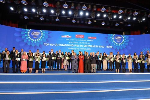 Vinh danh Top 50 doanh nghiệp FDI tiêu biểu năm 2023