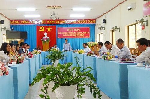 Tất cả tổ chức, cơ sở Đảng huyện Tri Tôn đều có kế hoạch kiểm tra, giám sát