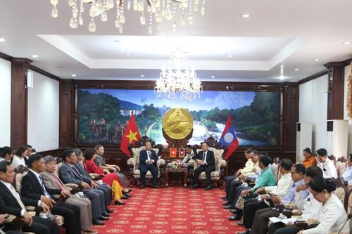 Phó Bí thư Thường trực Tỉnh ủy Châu Ngọc Tuấn: Salavan và Gia Lai có tình đoàn kết hữu nghị đặc biệt, gắn bó keo sơn
