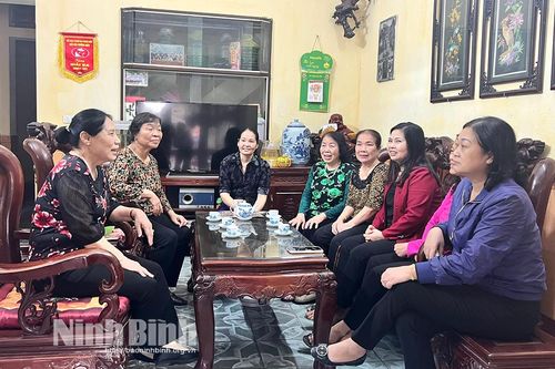 Phụ nữ thành phố Ninh Bình: Lan tỏa tinh thần tương thân, tương ái