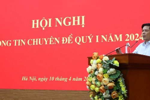 Đảng bộ Bộ Công Thương tham gia Hội nghị Thông tin chuyên đề quý I/2024