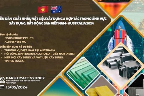 Australia - Thị trường xuất khẩu tiềm năng của nhiều doanh nghiệp ngành Xây dựng