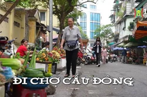 Đi chợ Cầu Đông| Nhịp sống Hà Nội|10/04/2024