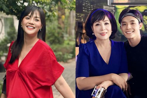 Sao Việt 10/4: Thu Quỳnh tươi tắn khi bầu lần 2, Hồng Vân trẻ đẹp bên học trò