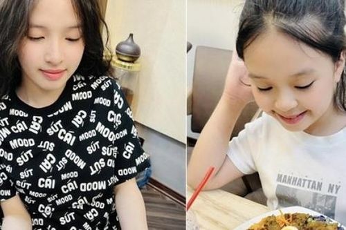 Vợ Hồng Đăng làm món Hàn Quốc đẹp mắt, hai con thích thú