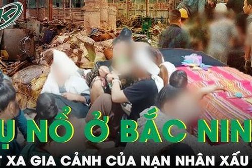 Vụ nổ lớn khiến 1 người tử vong ở Bắc Ninh: Vợ và con thơ khóc ngất trong ngôi nhà đang xây dở dang